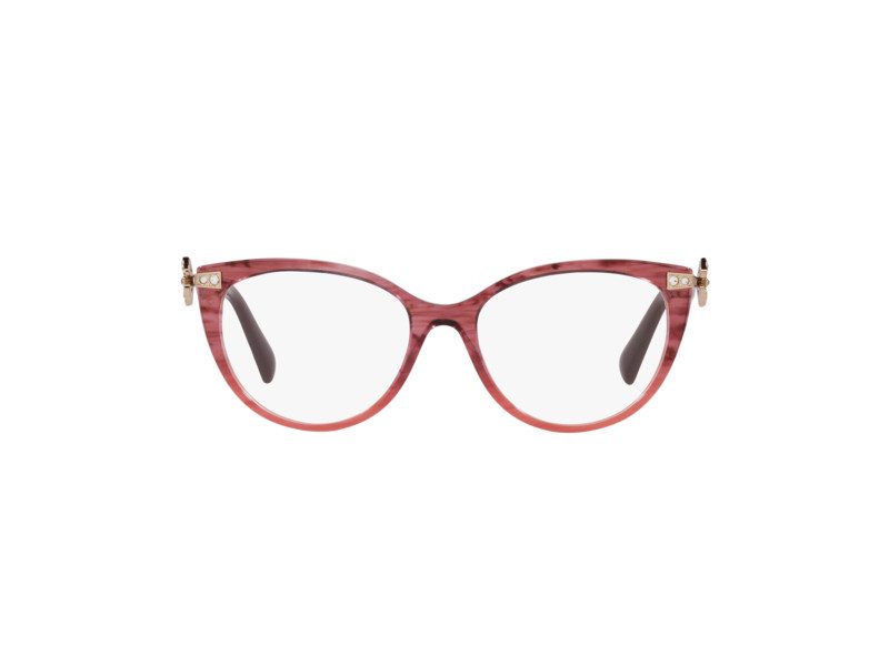 Bvlgari eyeglass discount frames red