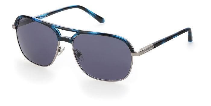 Mens blue aviator on sale sunglasses