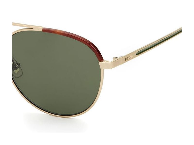 FOSSIL Fossil ROUND - Sunglasses - Men's - tortoise/green - Private Sport  Shop