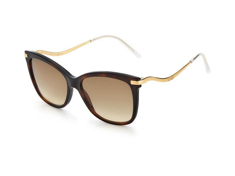 Jimmy Choo Brown Round Ladies Sunglasses BIRDIE/S 006J/HA 60 - Walmart.com