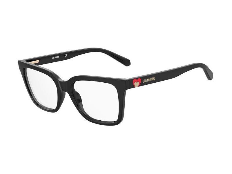 Love moschino discount glasses black red