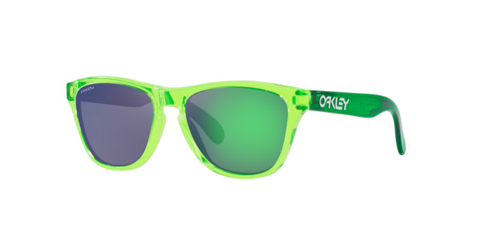 Lime green hotsell oakley sunglasses