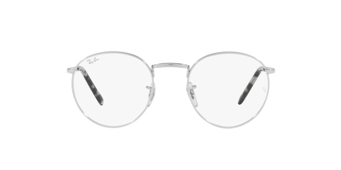 Photos - Glasses & Contact Lenses Ray-Ban New Round RX 3637V 2501 47 Men, Women glasses 