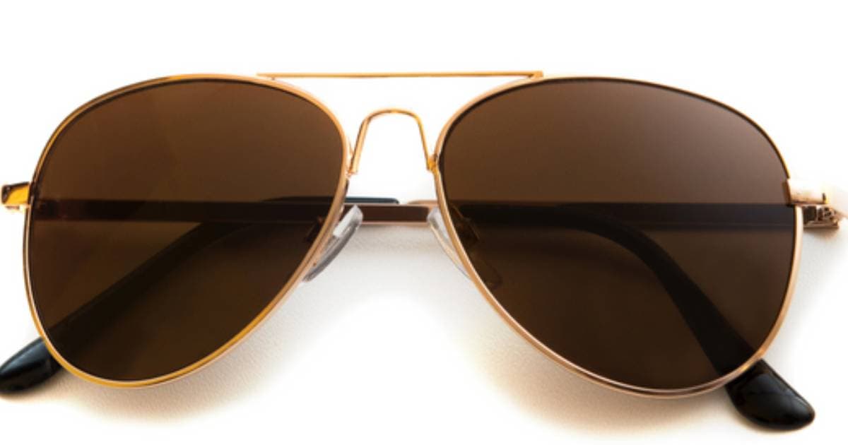 Men's pilot sunglasses