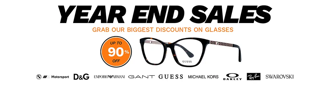 Year end glasses sale